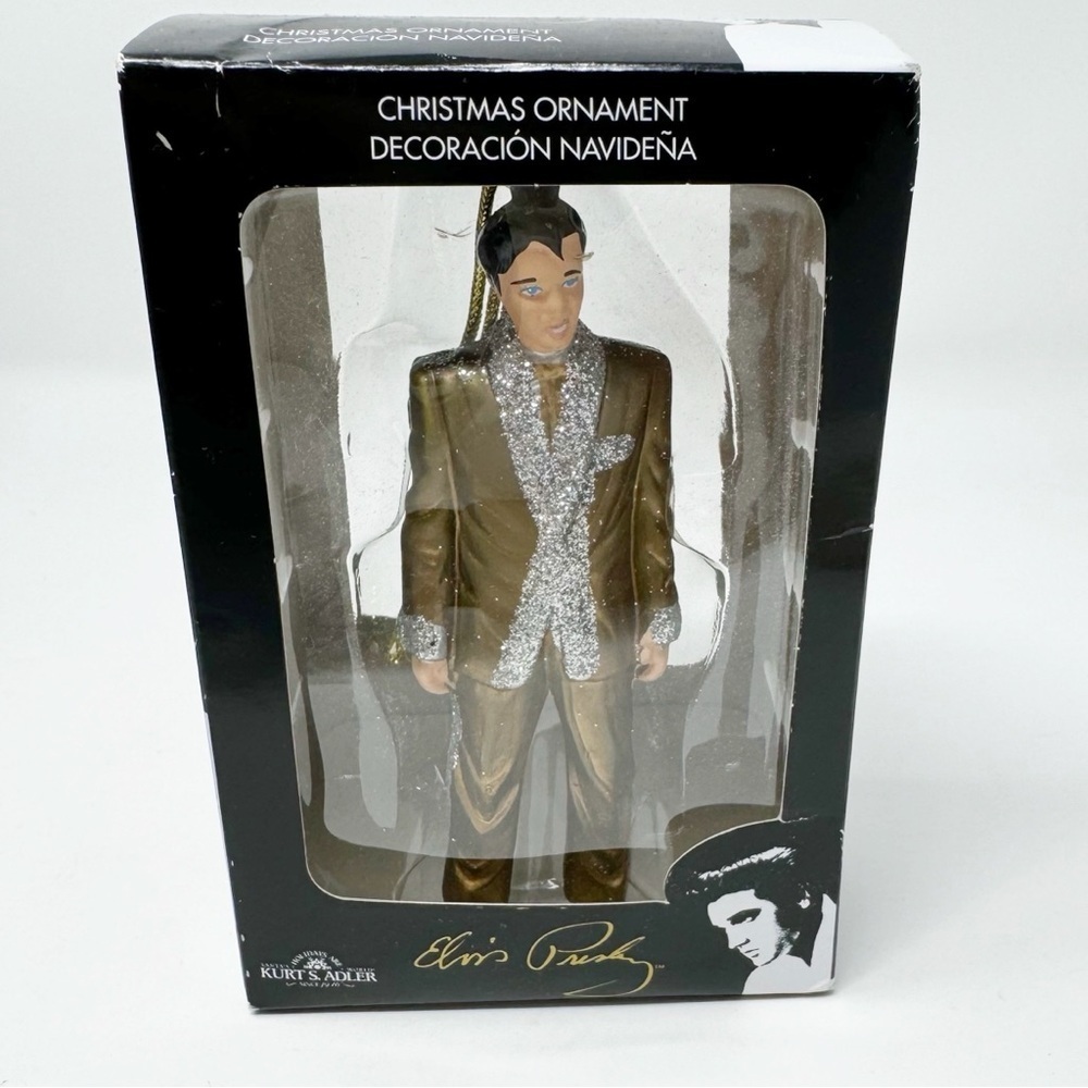 Elvis Presley Christmas Ornament By Ornament Kurt S. Adler Inc. New in Box